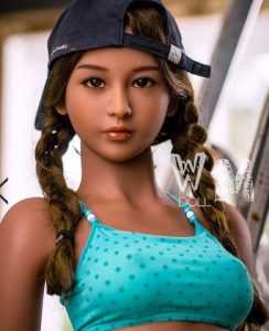 Example of an affordable sex doll in TPE