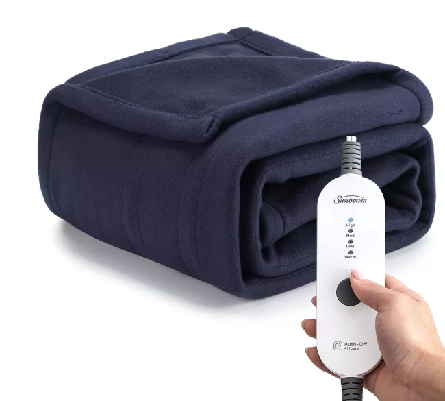 An electric blanket that can be used to warm up a sex doll